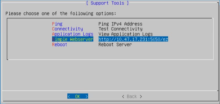 VM interface Support Tools